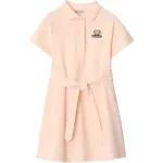Детское платье Mid Length Burberry, розовый - фото