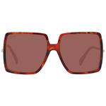 Коричневые женские солнцезащитные очки Max Mara - фото 2