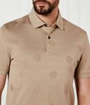 Рубашка поло Regular fit Boss, желтый - фото 4