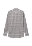 Mit buttondownkragen shirt Bugatti, Braun - фото 2