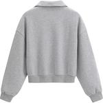 Свитшот женский GAP, синий - фото 8