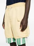 Wales Bonner твиловые шорты карго, желтый - фото 5