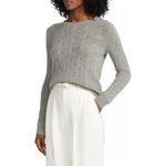 Свитер FW23 Women's Gray Ralph Lauren Collection, серый - фото 5