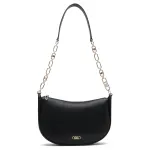 Кожаная сумка через плечо Michael Kors, черный - фото