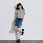 Футболка женская GAP, темный цвет - фото 9