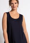 Топ BASIC ROUND NECKLINE Ulla Popken, синий - фото 5