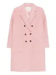 Двубортное пальто с лацканами Manuel Ritz, розовый - фото