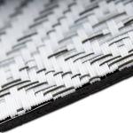 Виниловый коврик для ванной KARAT Modica, 60x1x90 см, серый - фото 3