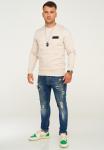 Толстовка POPS CREW NECK Jack & Jones, цвет moonbeam - фото 2