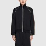 Куртка Gg Jacquard Jersey Zip GUCCI, черный - фото 9