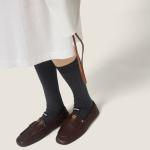 Джерси платье MIU MIU, белый - фото 4