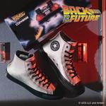 Кеды All Star HI/Назад в будущее Converse, цвет Silver/Black - фото