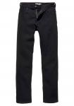 WRANGLER Джинсы Regular 'Authentic Straight' в черном дениме - фото