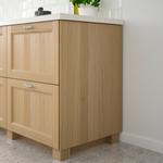 Крышка панели IKEA, 62x220 см, цвет oak - фото 3