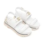 Кожаные босоножки макси Wonder Liu Jo, белый - фото 2