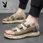 Пляжные сандалии мужские Playboy, черный - фото 20