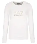 Толстовка Regular fit Ea7, белый - фото