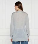 Свитер Michael Kors с добавлением шелка, серый - фото 3