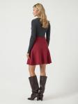Мини юбка YAS YASFONNY, Cranberry - фото 4