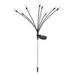 Солнечный светильник LED SOLAR LED-модуль 1 шт. теплый белый, солнечная лампа для сада, отличный световой эффект, с колышком для установки в землю Globo Lighting, черный - фото