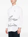 Рубашка из коллаборации с Lacoste Comme Des Garçons Shirt, белый - фото 3