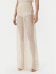 Брюки палаццо стандартного кроя 105009 A2EX Pinko, бежевый - фото