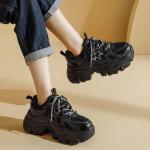 Кроссовки AGSDON Chunky Sneakers Women's Low-top, черный - фото 9