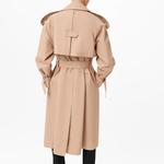 Тренч мужской Louis Vuitton с вышивкой, бежевый - фото 4