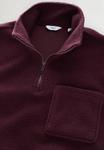 Джемпер Next QUARTER ZIP FIT, Burgundy Red/Red - фото 7