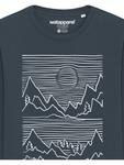Толстовка wat? Apparel Mountains, цвет india ink grey - фото 3
