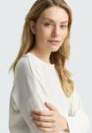 Топ TOM TAILOR Long sleeved top, Whisper White/Off-White - фото 4