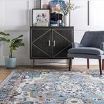 Ковер nuLOOM, 305 x 427 см, Corbett Vintage Bohemian, Blue - фото 9