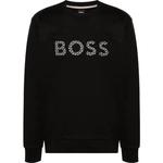Свитшот HUGO BOSS с логотипом, черный - фото