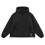 Пуховик Унисекс Черный HARSH AND CRUEL, Серый - фото