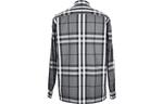 Рубашка plaid long sleeve shirt 'grey' Burberry, серый - фото 2