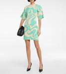 Мини-платье из жаккарда Ornati Sportmax, Dis Onda - фото 2