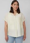 Блуза s.Oliver Button-down blouse, Helles Beige/Beige - фото