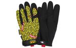 Лыжные перчатки Supreme, черный/желтый - фото
