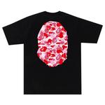 Футболка BAPE ABC Camo Big Ape Head Tee, Black/Pink - фото 2
