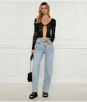 Нелли Кардиган Slim fit Guess Jeans, черный - фото 2