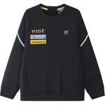 Детский свитшот FILA, черный - фото