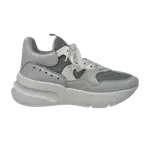 Кроссовки Alexander McQueen Alexander McQueen Oversized Runner 'White Silver', белый - фото