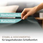 Простыня Carpe Sonno антрацит, 100/200 см - фото 6