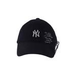 MLB Хлопковая бейсболка унисекс черная - фото 3