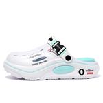 MIIOW Клоги унисекс бело-голубые, цвет White Blue - фото