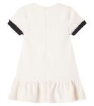 Платье из флиса с бахромой Patachou, слоновая кость - фото 3