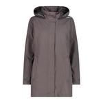 Женская куртка-дождевик CMP с капюшоном на пуговицах 39X6646 - фото