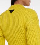 Шерстяной свитер Prada, Limone - фото 5