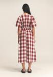 Платье ST MRLO ROWLEY MIDI, Berry Gingham/Dark Red - фото 3