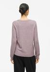 Джемпер VILA VIRIL O-NECK, Toadstool/Mauve - фото 3